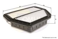 ФИЛЬТР ВОЗД CHV/DAE CAPTIVA/OPL ANTARA 2.4-3.2/2.0