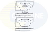 КОЛОДКИ ПЕР BMW E70 E71 3.0D 3.0SI 05-