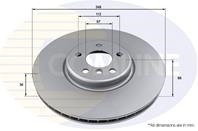 ДИСК ТОРМ BMW 5 Series  16-, 6 Series 17-, 7 Series 15-, X3 17-, X4 18-