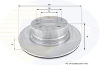 Диск торм bmw 1 series 07 -> (с покрытием)