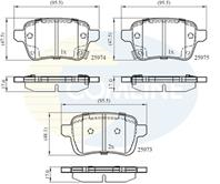 КОЛОДКИ OPL ADAM/CORSA/VAUX ADAM/CORSA 14-
