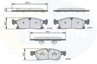 КОЛОДКИ JEEP GRAND CHEROKEE 10-