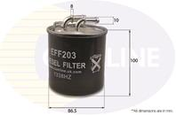 ФИЛЬТР ТОПЛ MER W204 S204 W211 W S212 A C207 X164 X204 W164 SPRINTER II 210-519 VITO 2.0-3.0CDI 05-