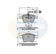 Колодки vw multivan 03 ->,touareg 02 -> 10, vw commercial transporter t5 03 ->