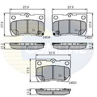КОЛОДКИ ЗАД LEX GS IS 1.8 2.2 2.5 3.0 3.5 4.3 4.6 05-