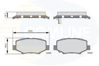 КОЛОДКИ DODGE NITRO 07-/JEEP LIBERTY 08-/COMPASS 07-/WRANGLER 07-