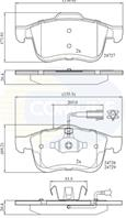 КОЛОДКИ CHR DELTA 11 -/FIAT DOBLO 10 -/OPL COMBO 11 -/VAUX COMBO 11 -