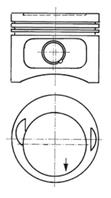 Поршнекомплект MB M102 2.3 d95.5+1.0 d22 84- KS Original
