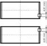 Вкладыши шатунные RVI MIDR 06.23.56B41/43 (комплект) KS