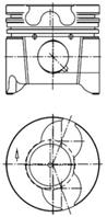 Поршень в к-те PEUGEOT 85 00