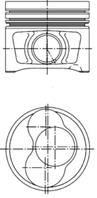 Поршнекомплект VAG BPW/BSS d81.0+0.25 (3 и 4 цил.) KS