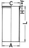 89451110_гильза двигателя 135мм