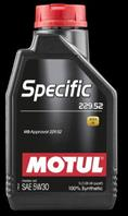 Motul 5w30 (1l) specific 229.52 масло моторноеacea c3 api sn/cf mb 229.52 “bluetec (зам 101588)