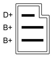 0 986 033 740_ГЕНЕРАТОР 14V  55A