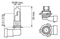 1 987 302 153 Лампа HB4