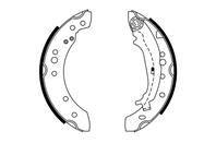 Барабанные тормозные колодки 0986487746 от фирмы BOSCH