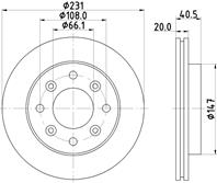Диск тормозной ЗАКАЗЫВАТЬ КРАТНО ДВУМ!!!
