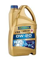 Моторное масло ravenol vse sae 0w-20 (4л)