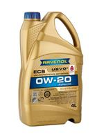 Моторное масло ravenol ecs ecosynth sae 0w-20 ( 4л) new