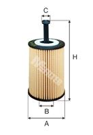 TE 614 - Фильтр масла