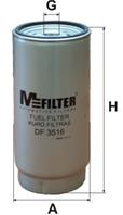 DF 3516 - Фильтр топливный