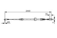 F026402029 bosch сменный топливный фильтр