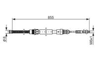 Колодки тормозные дисковые 0986424666 от компании BOSCH