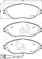 Колодки дисковые, fоrd тrаnsiт 2.0-2.9, 91-00, дис