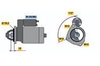 Барабанные тормозные колодки 0986487277 от фирмы BOSCH