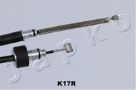 Трос ручного тормоза