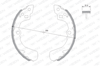 Комплект тормозных колодок