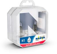 Лампа 12v h1 55w +50% p14.5s бокс (2шт.) range power narva