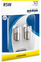 Лампа 12v r5w ba15s блистер (2шт.) narva