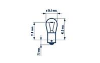 176493000_лампа py21w hd 24v nva cp