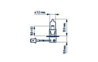 Лампа фарная H3 24V 70W PK22s HeavyDuty