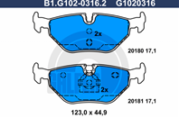 Колодки тормозные дисковые Колодки тормозные дисковые