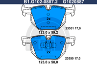 Колодки тормозные дисковые
