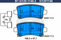 Колодки тормозные дисковые