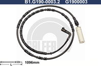 Датчик износа зад.колодок bmw 1 e87, e81, e90 1093мм