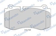 Колодки тормозные MERCEDES W221,211 передние (4шт.) MANDO