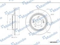 Диск тормозной HYUNDAI Grandeur (11-) KIA Optima (15-) задний (1шт.) MANDO