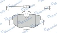 Колодки тормозные MERCEDES Viano,Vito (W639) задние (4шт.) MANDO