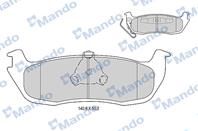 Колодки тормозные MERCEDES ML (W163) задние (4шт.) MANDO