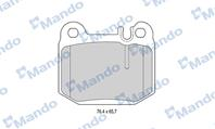 Колодки тормозные MERCEDES (W163) ML230,ML500 задние (4шт.) MANDO