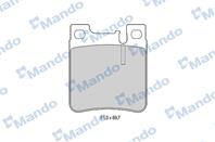 Колодки тормозные MERCEDES 140,210 задние (4шт.) MANDO