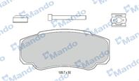 Колодки тормозные PEUGEOT Boxer CITROEN Jumper FIAT Ducato (94-) задние (4шт.) MANDO