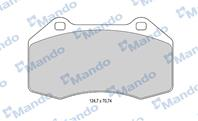 Колодки тормозные MAZDA 3 (13-) передние (4шт.) MANDO
