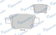 Колодки тормозные TOYOTA Avensis (03-) задние (4шт.) MANDO