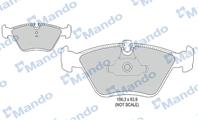 Колодки тормозные BMW 5 (E39) (2.0/2.3/3.5) передние (4шт.) MANDO