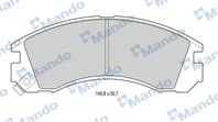 Колодки тормозные MITSUBISHI Outlander (03-),Pajero (00-),Pajero Sport (98-) передние (4шт.) MANDO